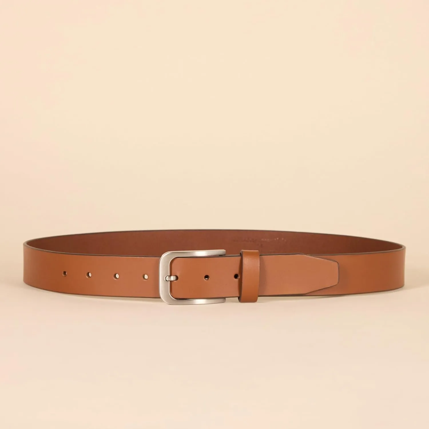 Amazon Essentials Men's Classic Jean Leather Belt