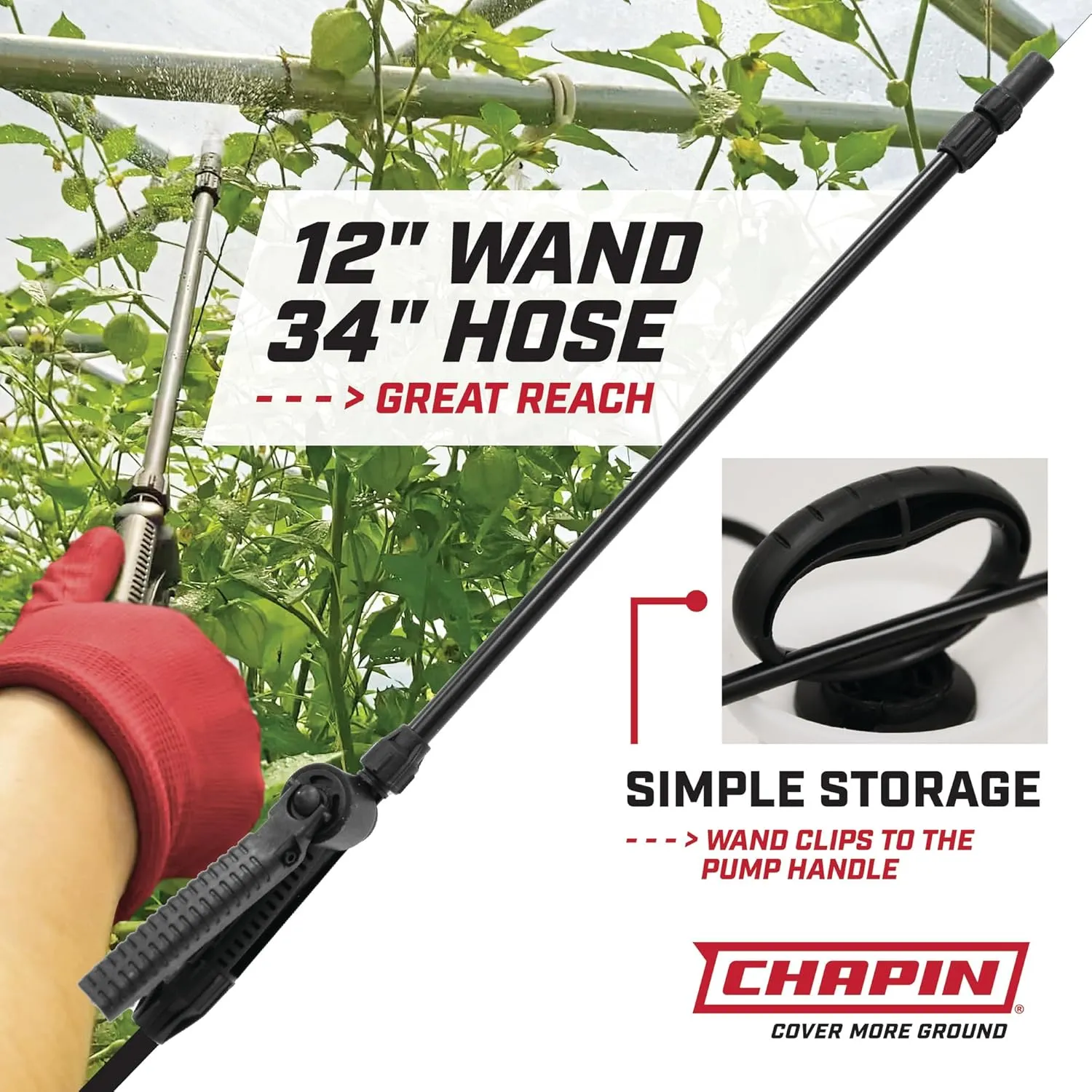 Chapin 20024: Value Pack, 2-Pack, 2-Gallon SureSpray Lawn and Garden Poly Tank Sprayer with Anti-Clog Filter for Fertilizers, Herbicides and Pesticides, Translucent White