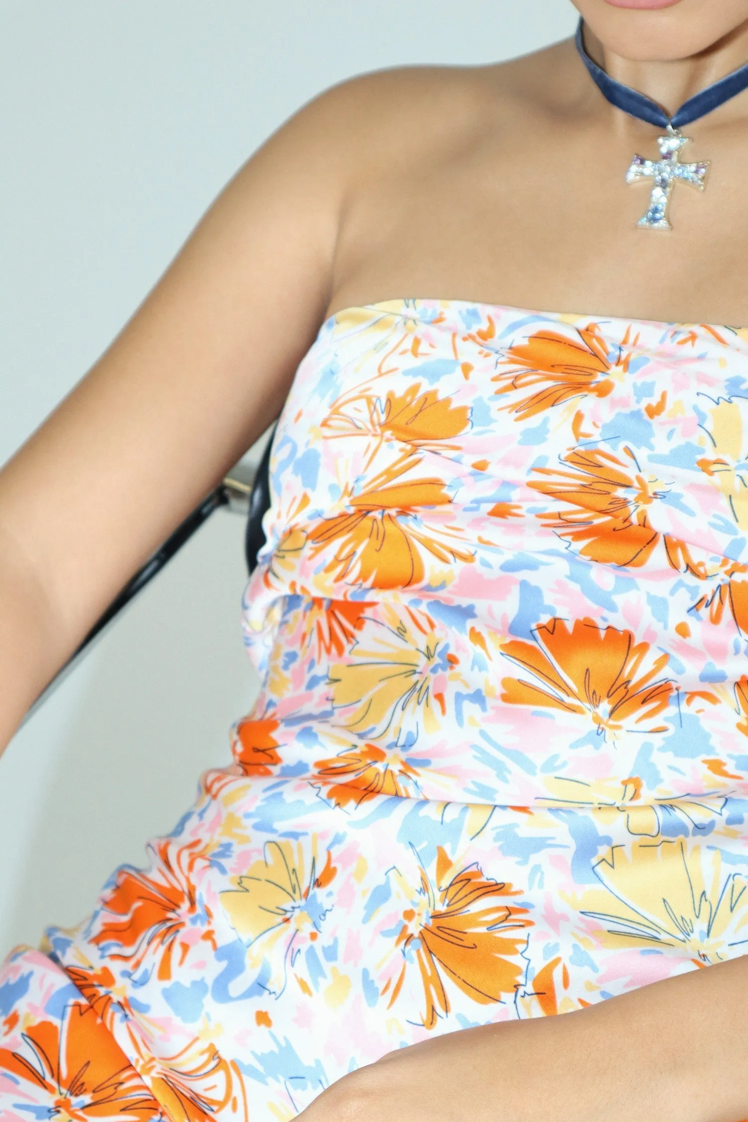 Endeara Strapless Mini Dress