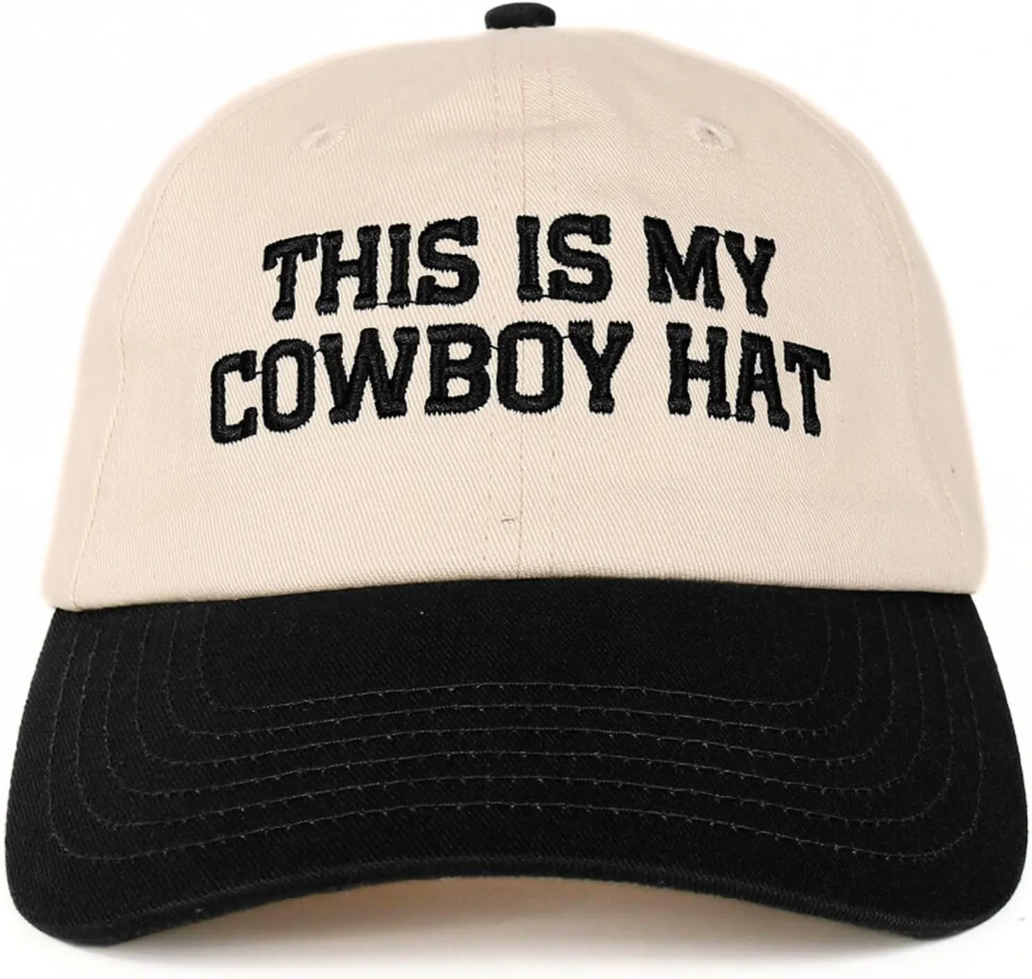 InnoBeta Cowboy Gifts Hat Cap for Men, Funny Adjustable Embroidered Cowboy Trucker Hat