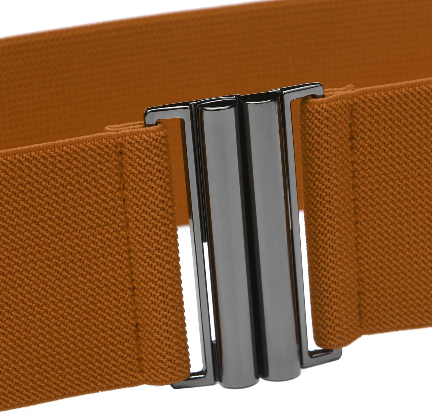 Womens Wide Elastic Waist Belt Cinch Belt Trimmer Stretch Waistband