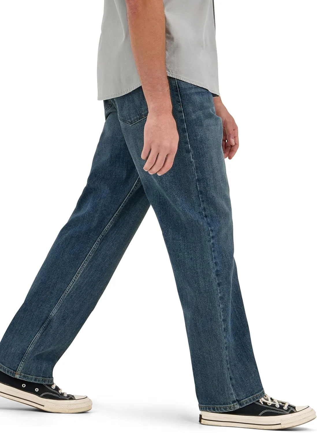 Wrangler Men's Free to Stretch Relaxed Fit Jeans